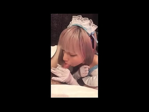 ❤️ Japoński Idol [mayuka], kostium francuskiej pokojówki, część 1, obciąganie i walenie konia z balsamem ☑ Sex video at us pl.tradewin.top ☑